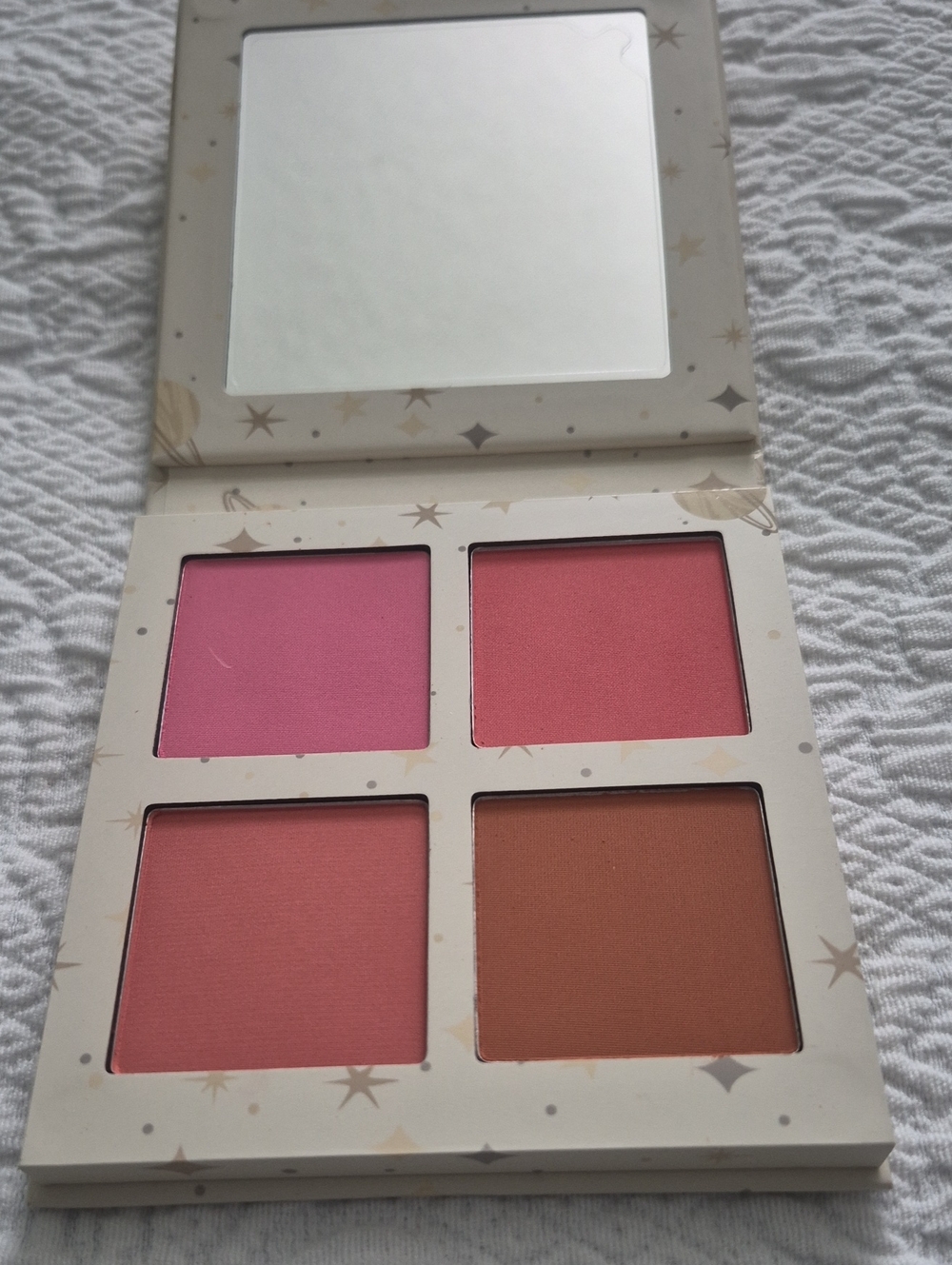 Multi-Shade Pink & Peach Blush Palette
